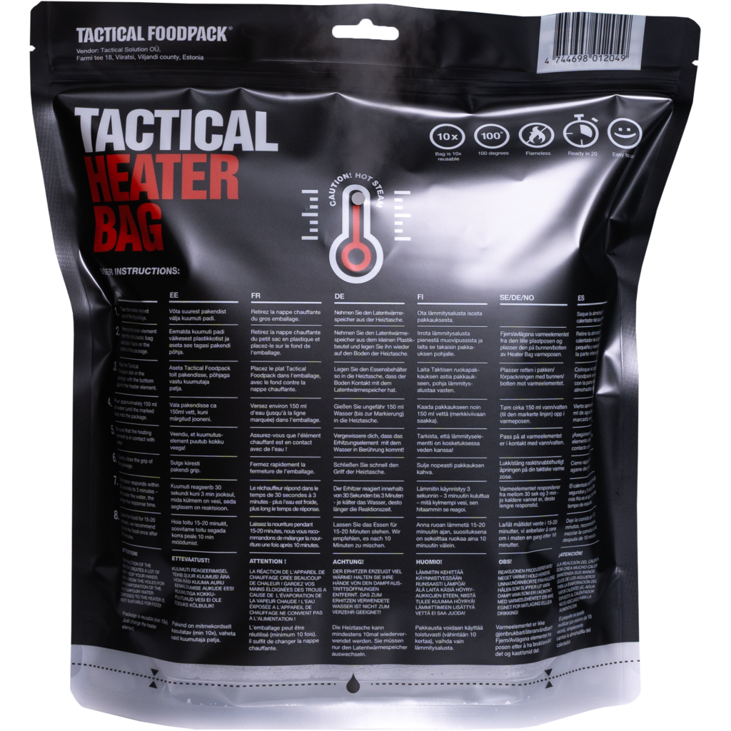 Heater Bag with element | Tactical Foodpack