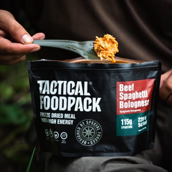 Beef spaghetti bolognese Tactical Foodpack
