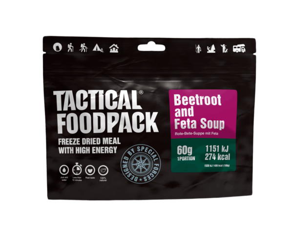 Tactical Foodpack Beetroot feta soup