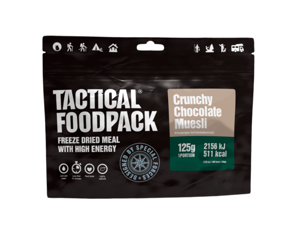 Tactical Foodpack Crunchy Chocolate muesli