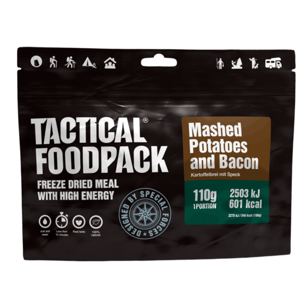 Tactical Foodpack Mashed potatoes and bacon