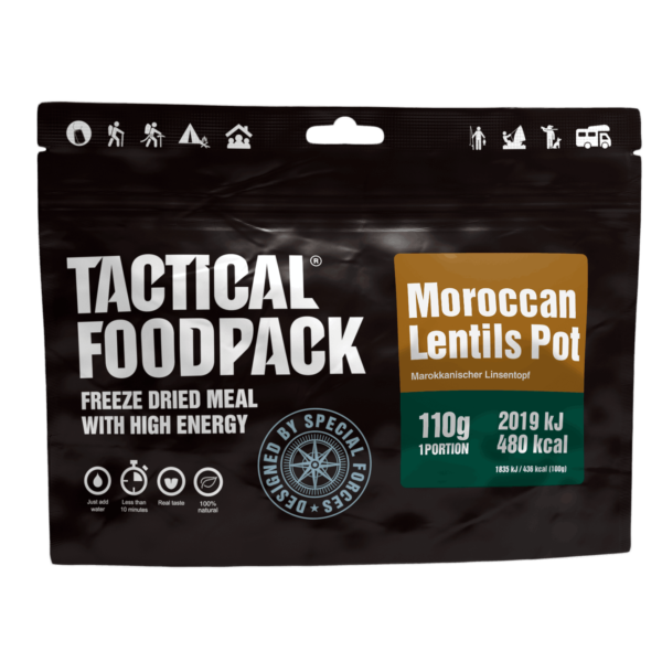 Tactical Foodpack Moroccan Lentils Pot