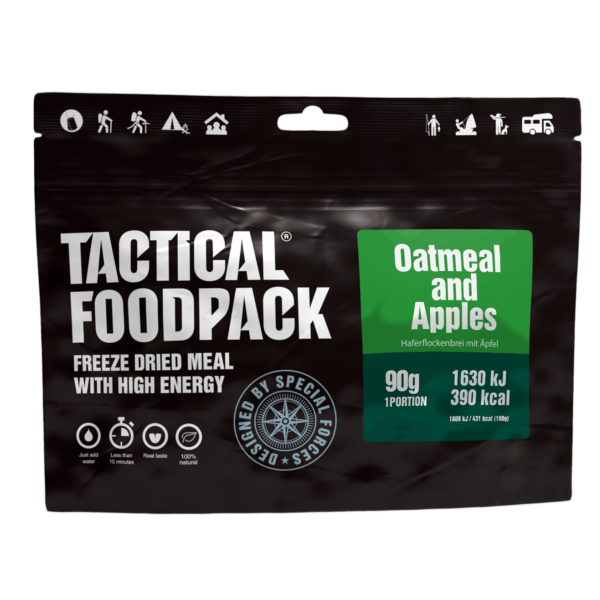 Oatmeal and Apples Tactical Foodpack