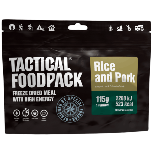 Tactical Foodpack Rice and pork