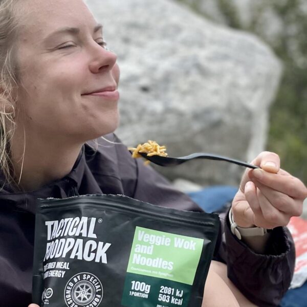 Veggie wok and noodles Tactical Foodpack
