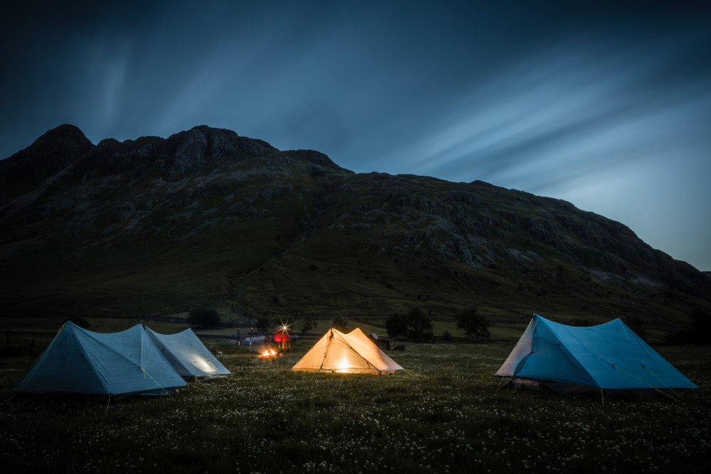 Highlander Hiking Adventure star gazing