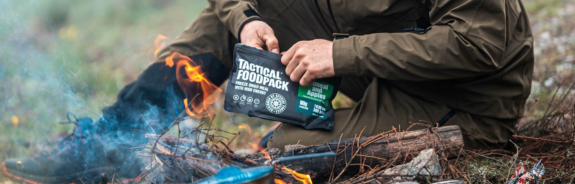 Tactical Foodpack Outdoor breakfast