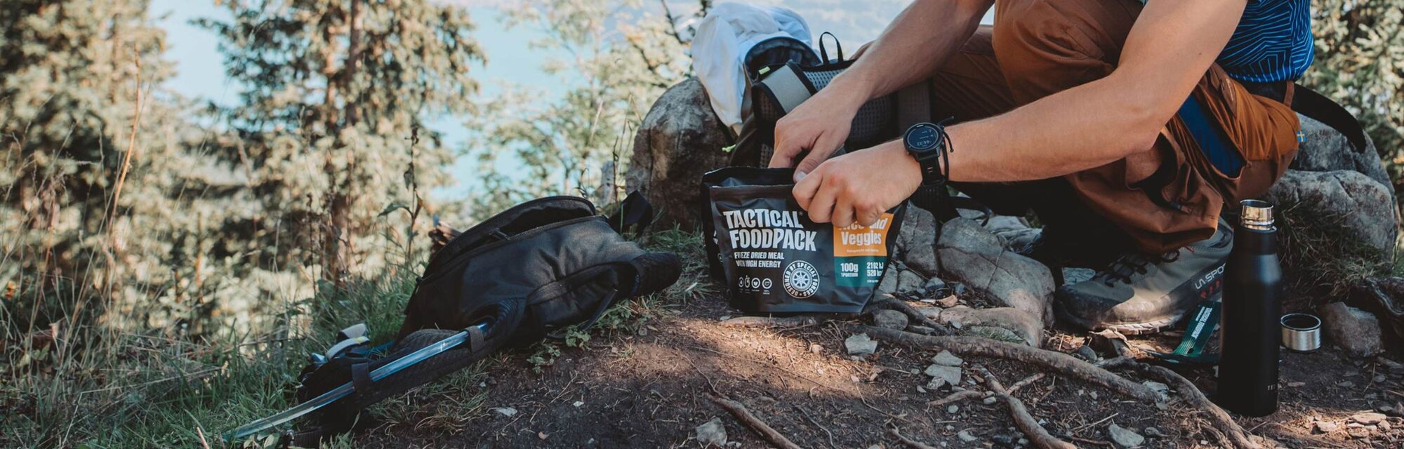 Tactical Foodpack Vegetarian MREs and outdoor food