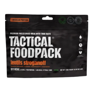 Outdoor Food Tactical Foodpack Lentils Stroganoff