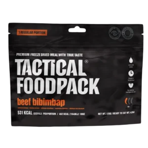 Tactical Foodpack matkatoit bibimbap veiselihaga