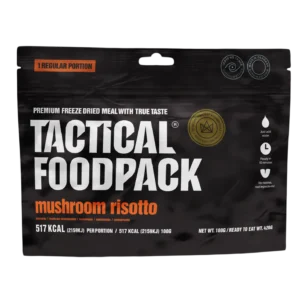 Tactical Foodpack Outdoor Food Mushroom Risotto