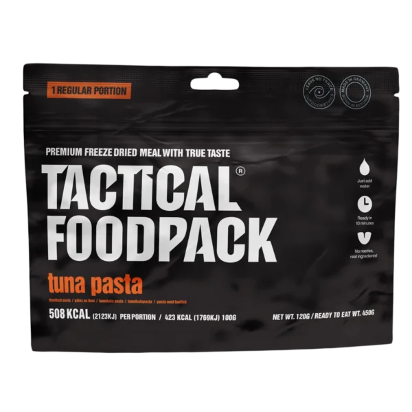 Tactical Foodpack matkatoit tuunikala pasta