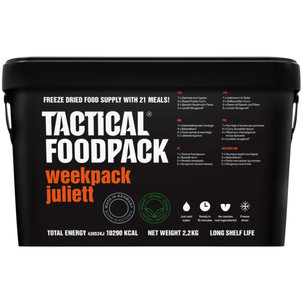 Weekpack-Juliett-food-supply