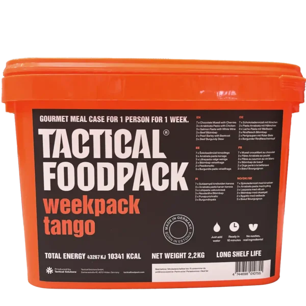 Weekpack Tango weekly outdoor food supply