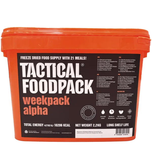 Weekpack Alpha - limiteeritud oranž versioon
