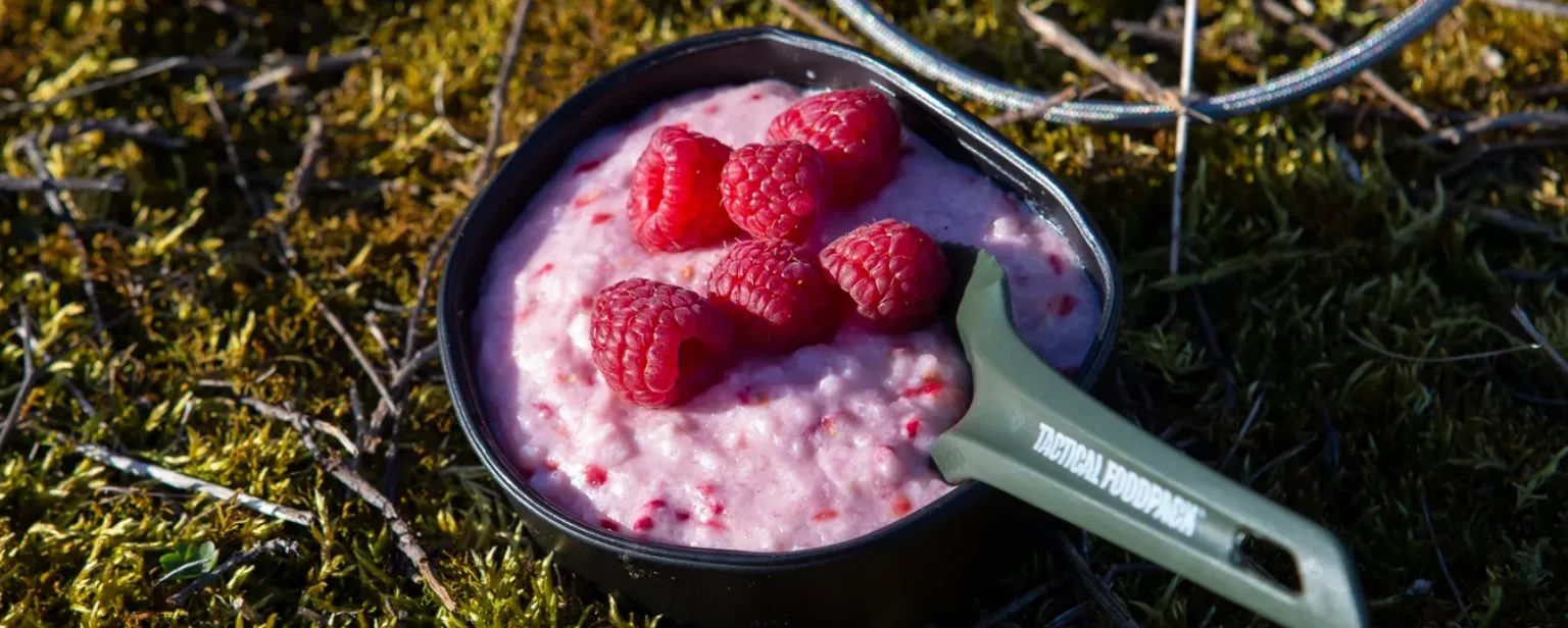 Tactical Foodpack outdoor breakfast