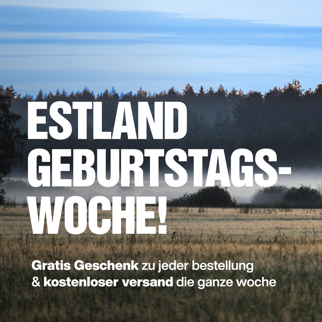 Estland Geburtstagswoche! Gratis Geschenk & kostenloser versand die ganze woche